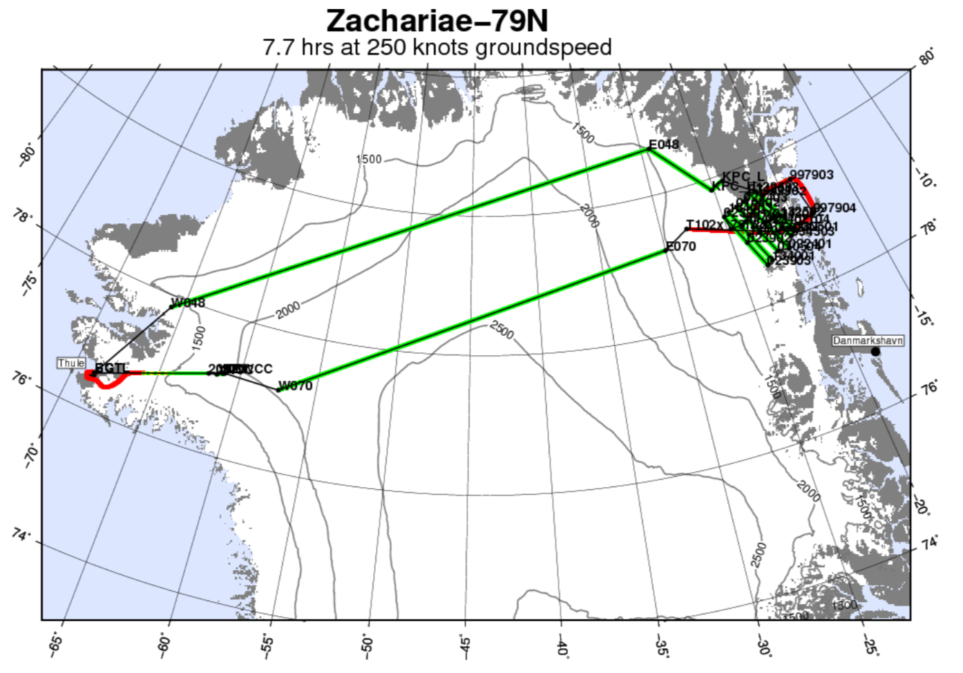 Map of today's mission | ESPO Data Archive