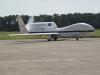 Global Hawk AV-6 after landing on Runway 22 in Wallops Flight Facility  (2012)